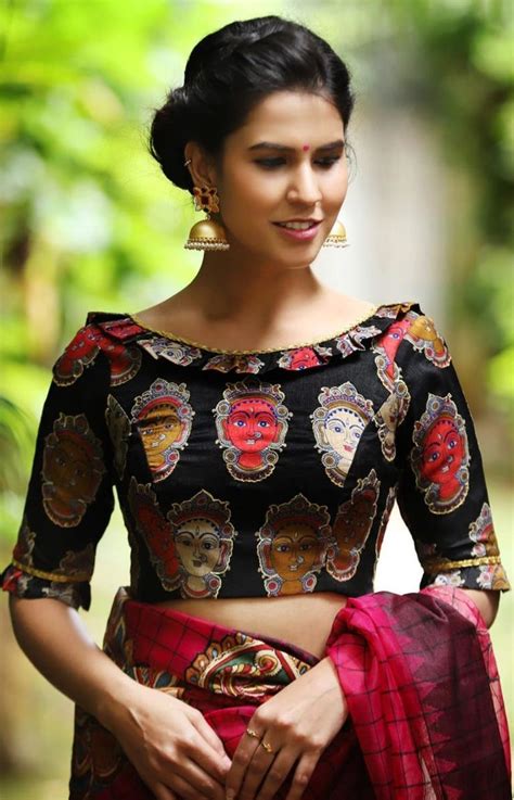 cleavage blouse designs|Shop Designer Blouses & Latest Designs Online